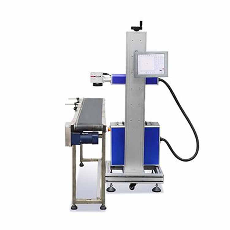 Fly Laser Marking Machine for produksjonslinje