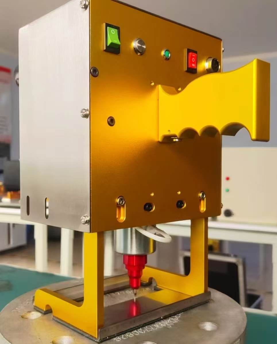 Håndholdt elektrisk graveringsmaskin, metallgraveringsmaskin på stålrør