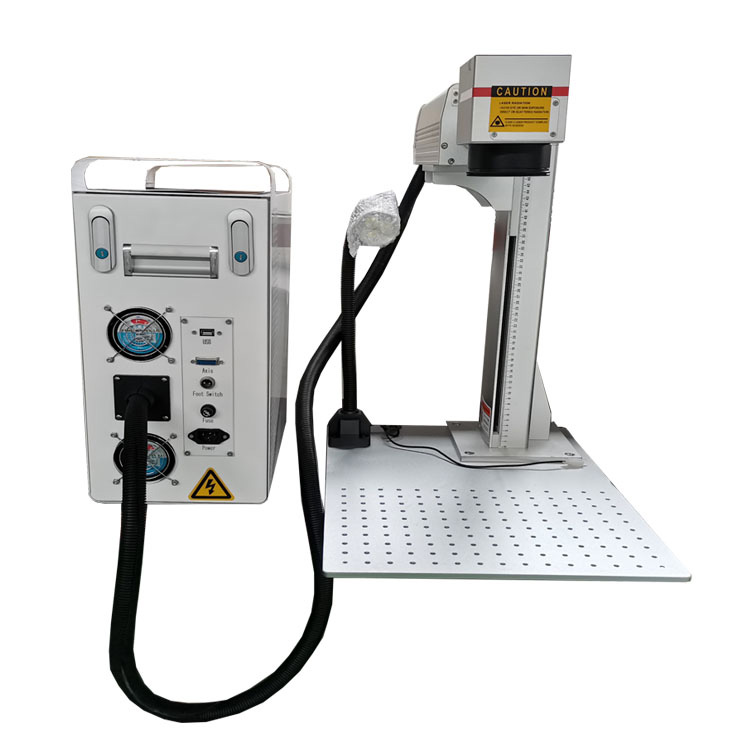 Mini Split bærbar Fiber Laser Marking Machine